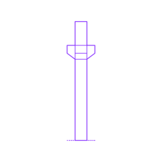 Buildings Concrete Columns Corbel 4 Line Art Illustration Svg, Free Vectors File